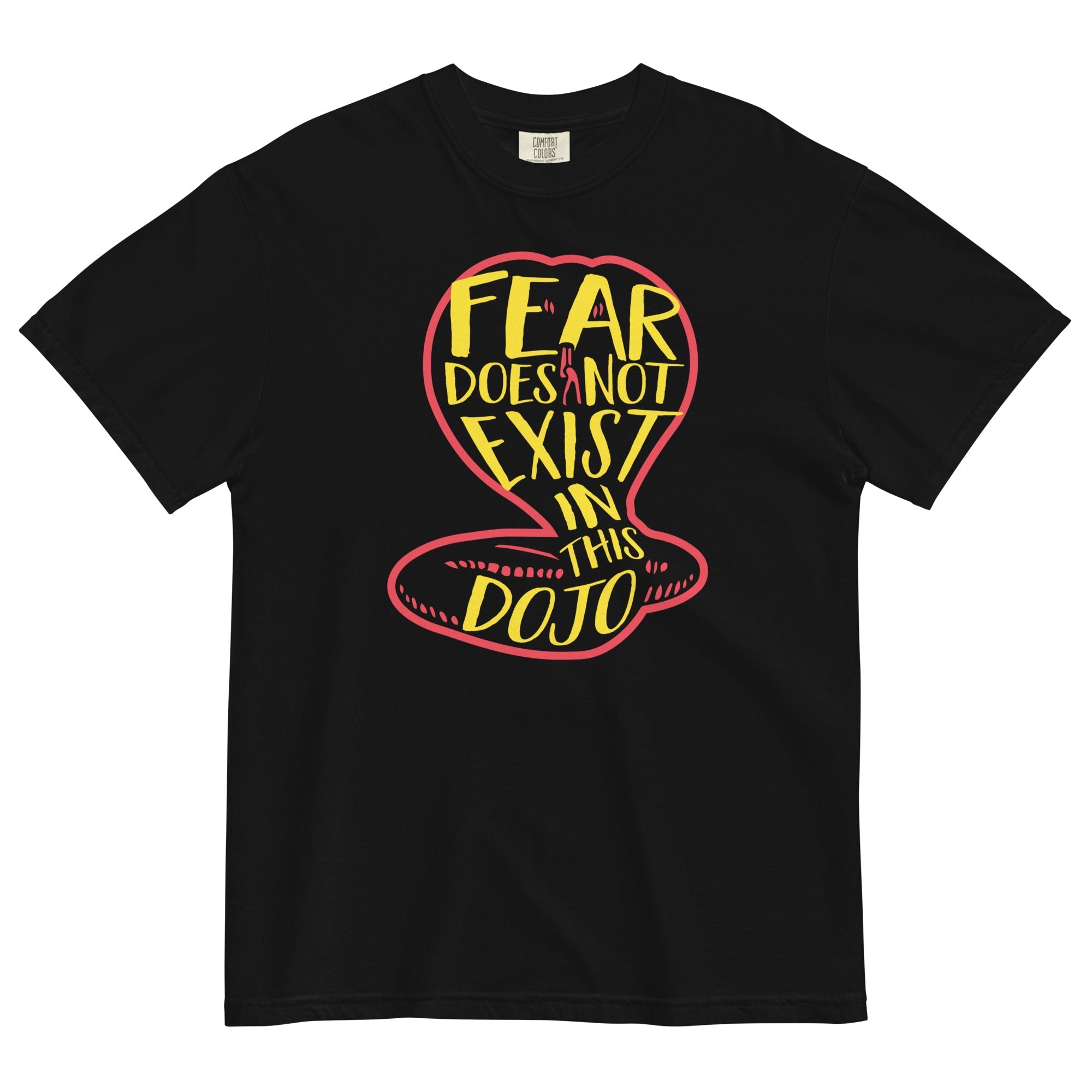 Fear Does Not Exist In This Dojo Men's Relaxed Fit - Adult & Kids T-Shirts, Sweatshirts & Hoodies apparel design preview 1