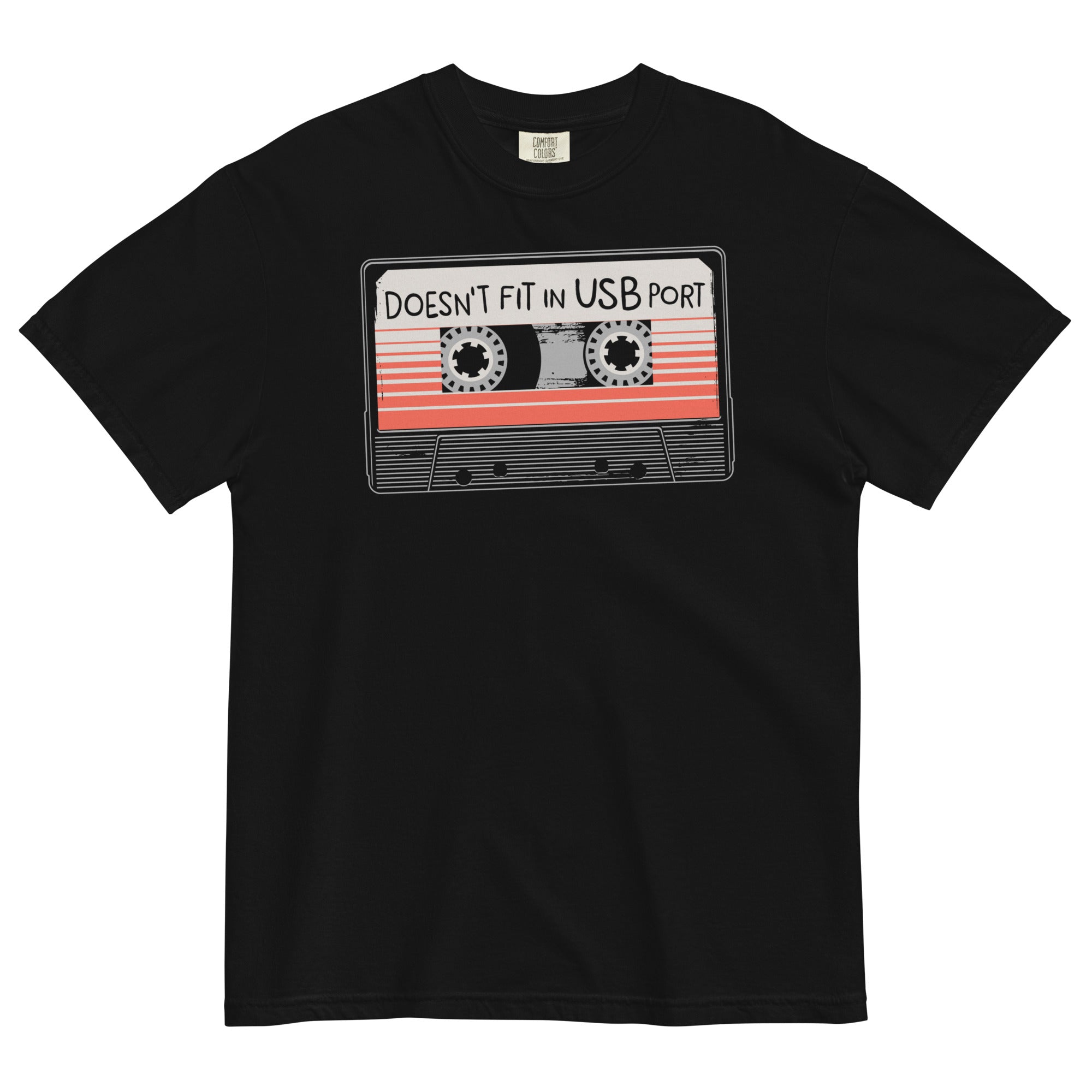 Doesn't Fit In USB Port Men's Relaxed - Adult & Kids T-Shirts, Sweatshirts & Hoodies apparel design preview 1