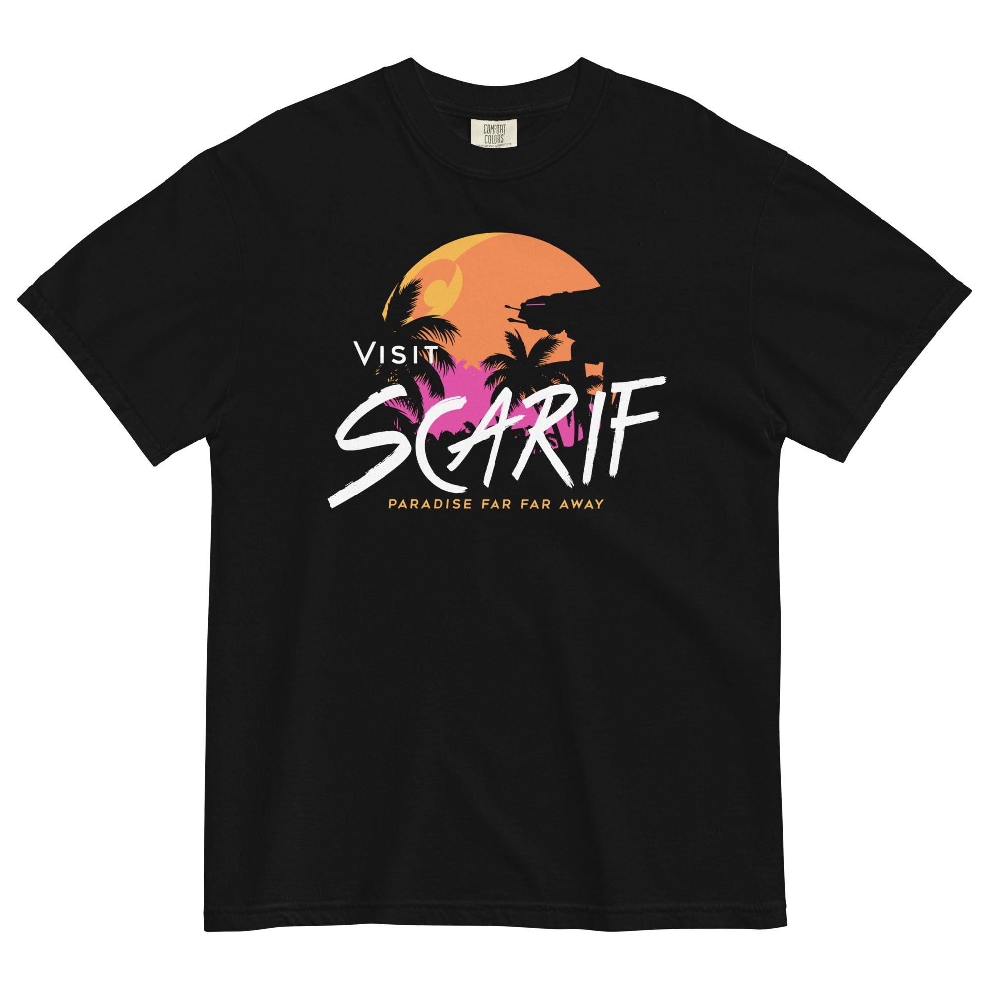 Visit Scarif Men's Relaxed Fit - Adult & Kids T-Shirts, Sweatshirts & Hoodies apparel design preview 1