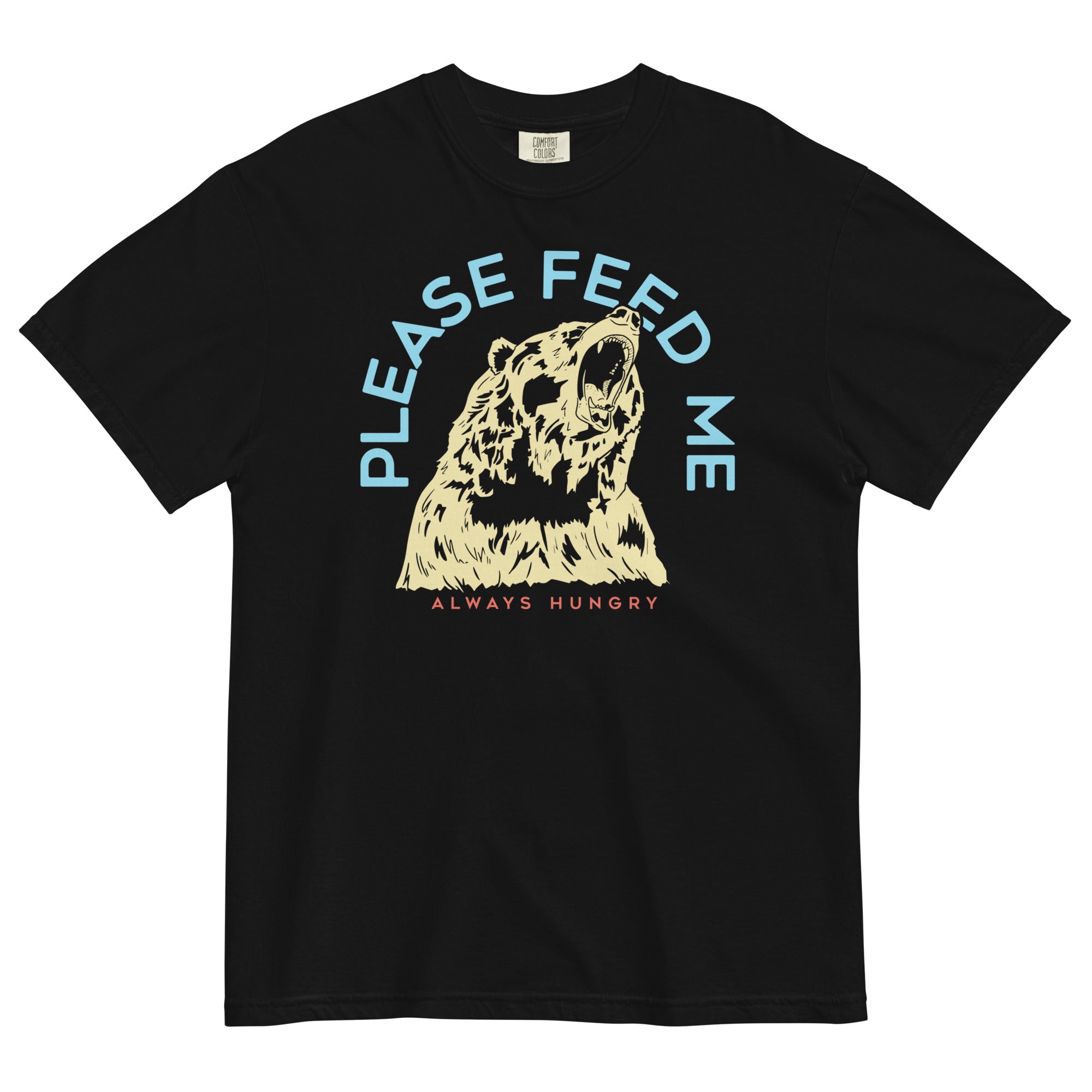 Please Feed Me, Always Hungry Men's Relaxed Fit - Adult & Kids T-Shirts, Sweatshirts & Hoodies apparel design preview 1