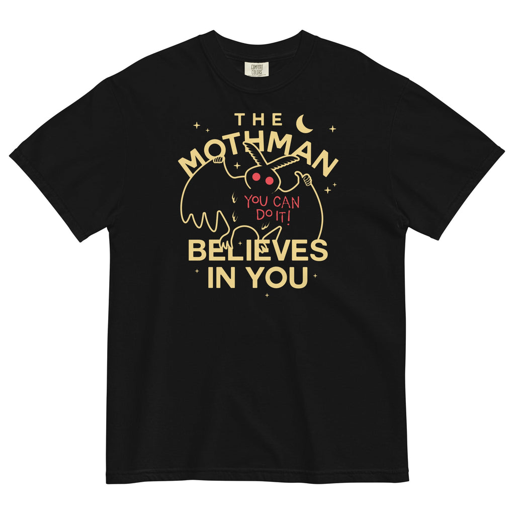The Mothman Believes In You Men's Relaxed Fit - Adult & Kids T-Shirts, Sweatshirts & Hoodies apparel design preview 1