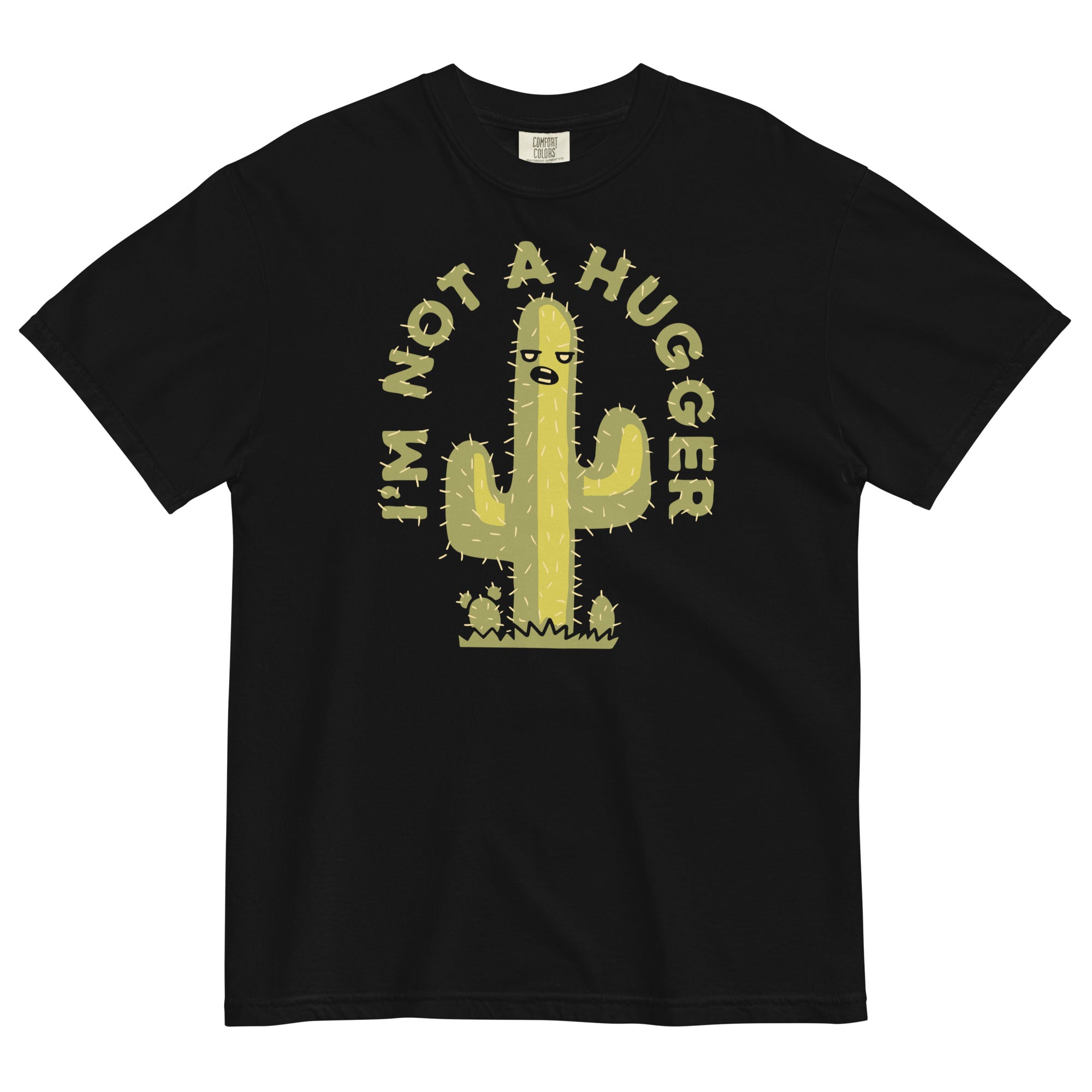 I'm Not A Hugger Men's Relaxed Fit - Adult & Kids T-Shirts, Sweatshirts & Hoodies apparel design preview 1
