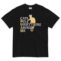Cats Rule Everything Around Me Men's Relaxed Fit - Adult & Kids T-Shirts, Sweatshirts & Hoodies apparel design preview 1