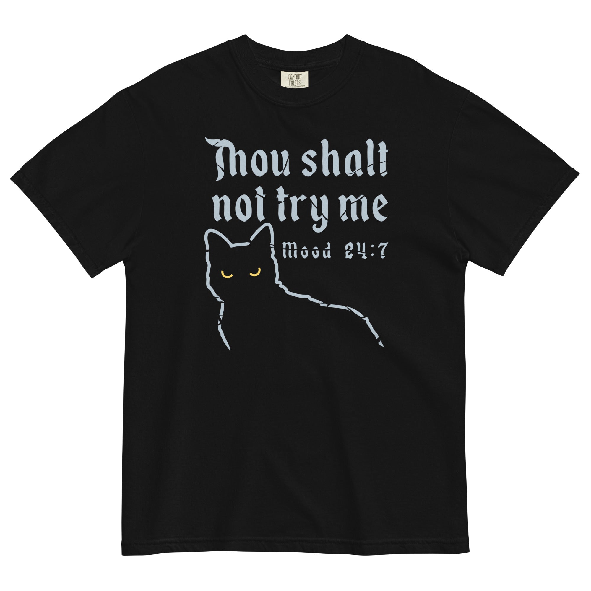 Thou Shalt Not Try Me Men's Relaxed Fit - Adult & Kids T-Shirts, Sweatshirts & Hoodies apparel design preview 1