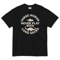 Three Horns Never Play With Long Necks Men's Relaxed - Adult & Kids T-Shirts, Sweatshirts & Hoodies apparel design preview 1