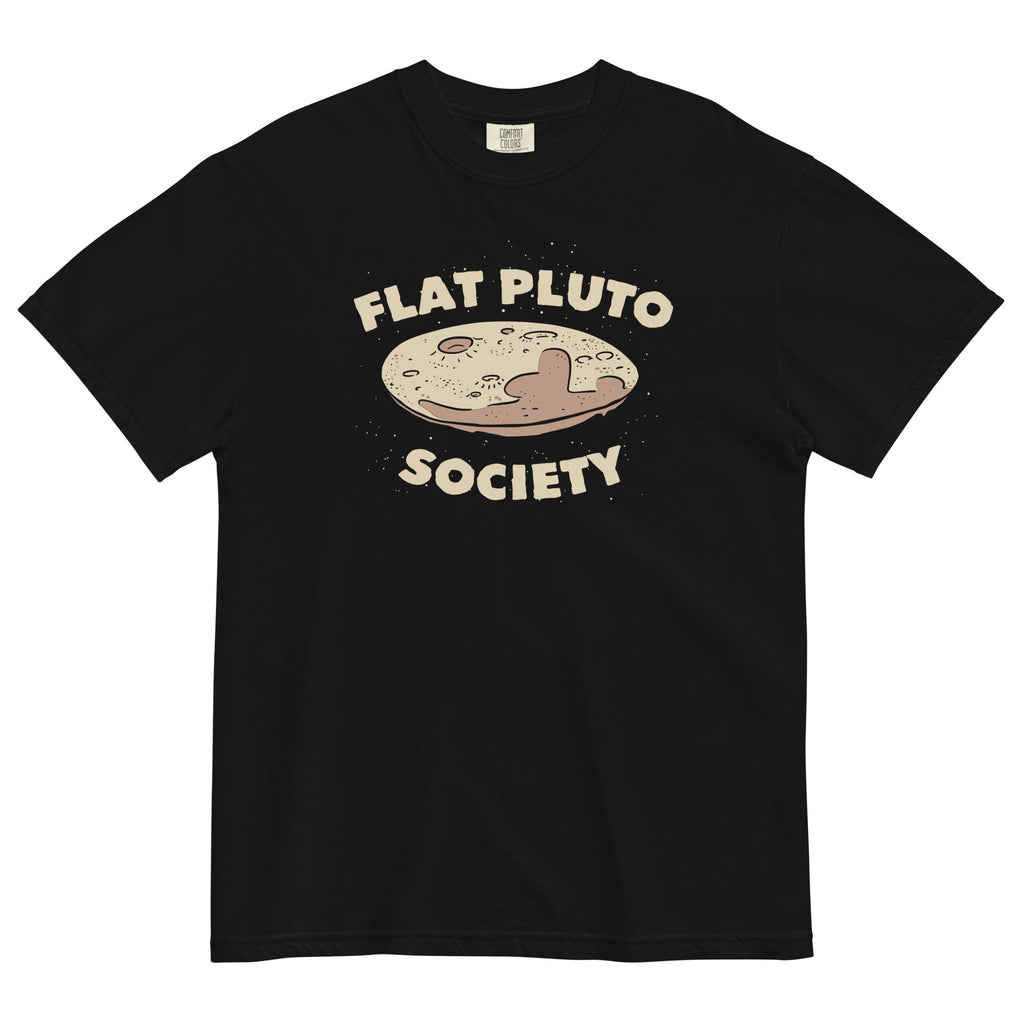 Flat Pluto Society Men's Relaxed Fit - Adult & Kids T-Shirts, Sweatshirts & Hoodies apparel design preview 1