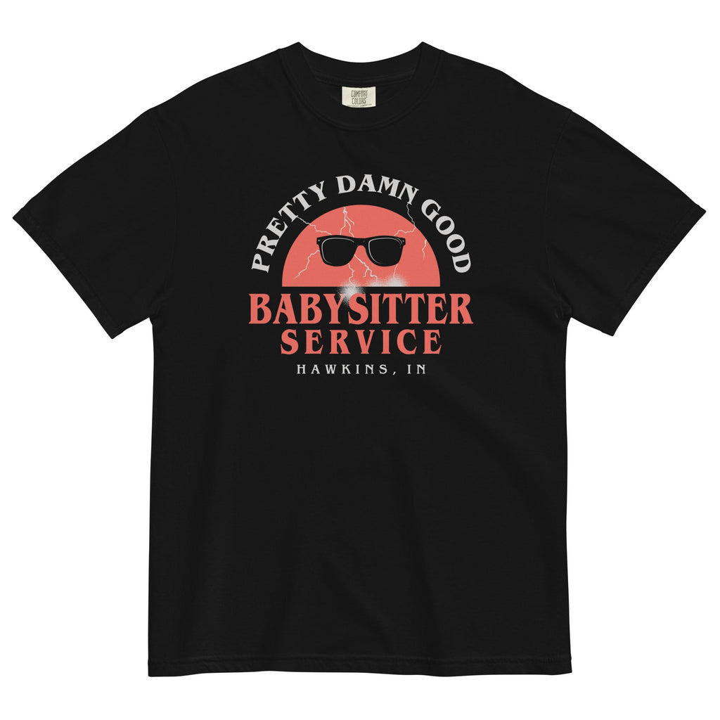 Pretty Damn Good Babysitter Service Men's Relaxed Fit - Adult & Kids T-Shirts, Sweatshirts & Hoodies apparel design preview 1