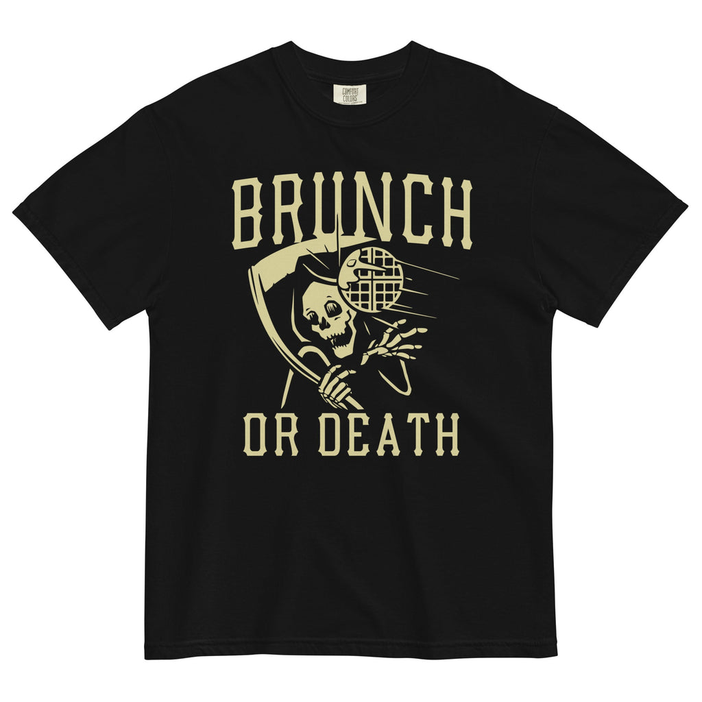 Brunch Or Death Men's Relaxed Fit - Adult & Kids T-Shirts, Sweatshirts & Hoodies apparel design preview 1