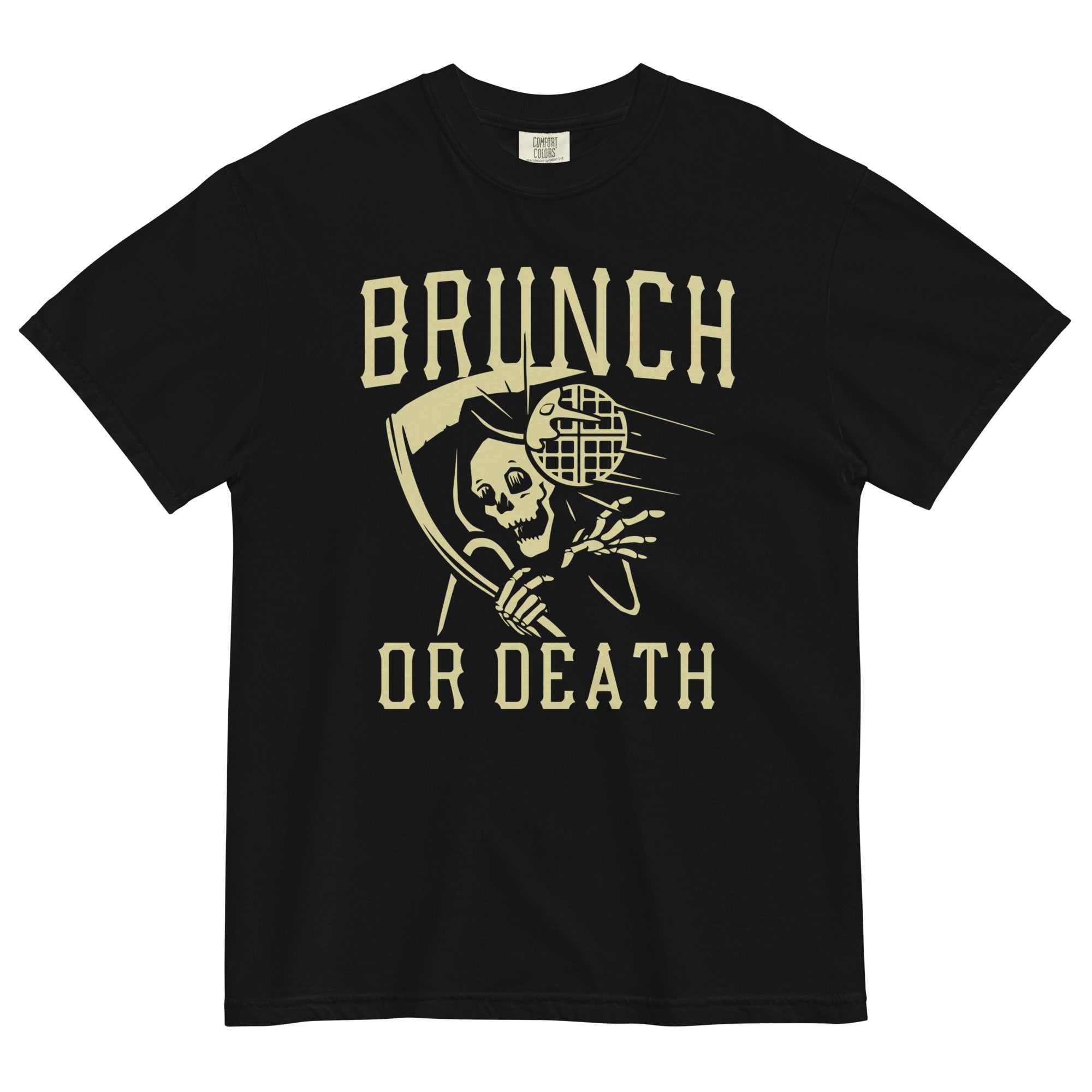 Brunch Or Death Men's Relaxed Fit - Adult & Kids T-Shirts, Sweatshirts & Hoodies apparel design preview 1