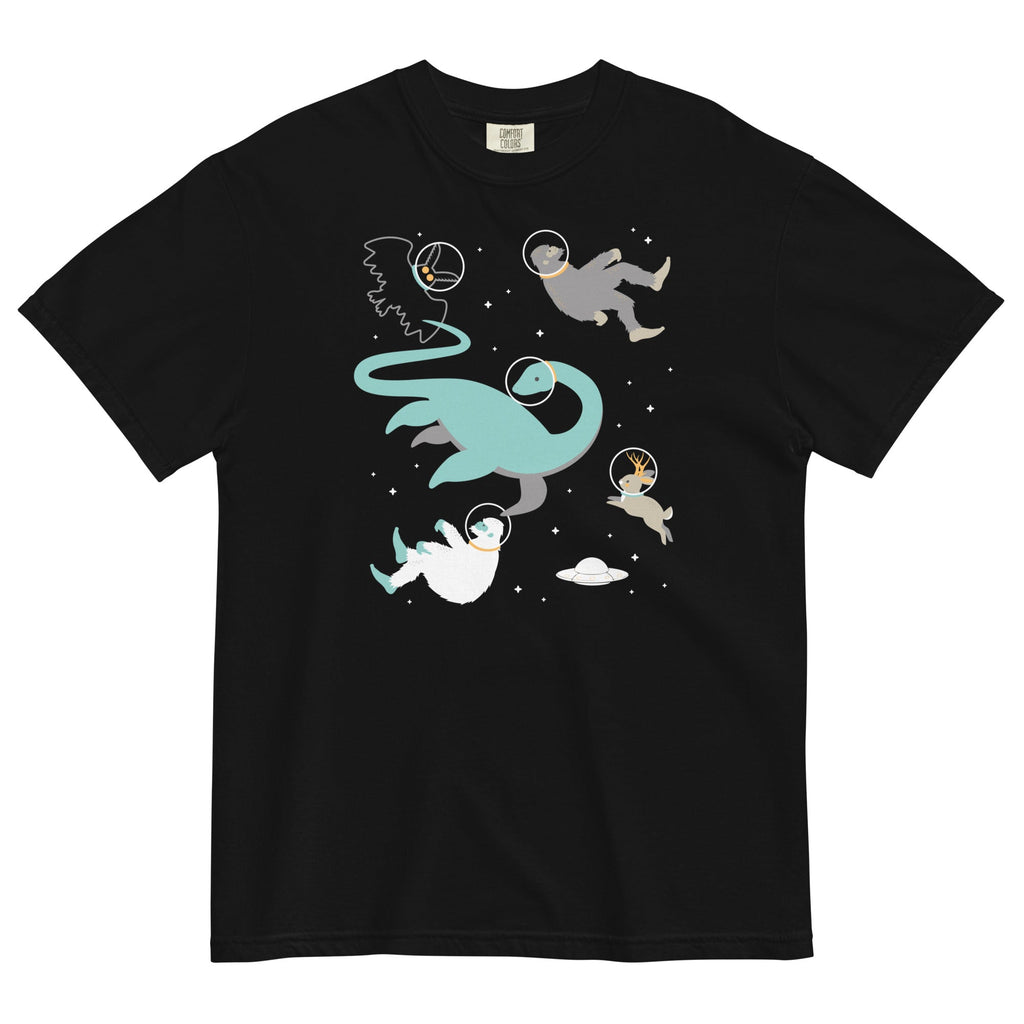 Cryptids In Space Men's Relaxed Fit - Adult & Kids T-Shirts, Sweatshirts & Hoodies apparel design preview 1