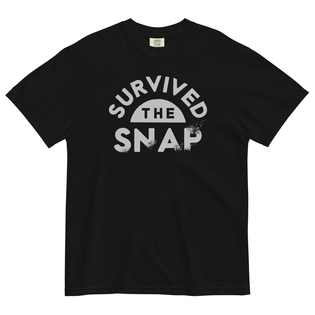 Survived The Snap Men's Relaxed Fit - Adult & Kids T-Shirts, Sweatshirts & Hoodies apparel design preview 1