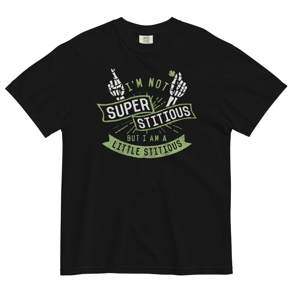 I'm Not Superstitious, But I Am A Little Stitious - Adult & Kids T-Shirts, Sweatshirts & Hoodies apparel design preview 1