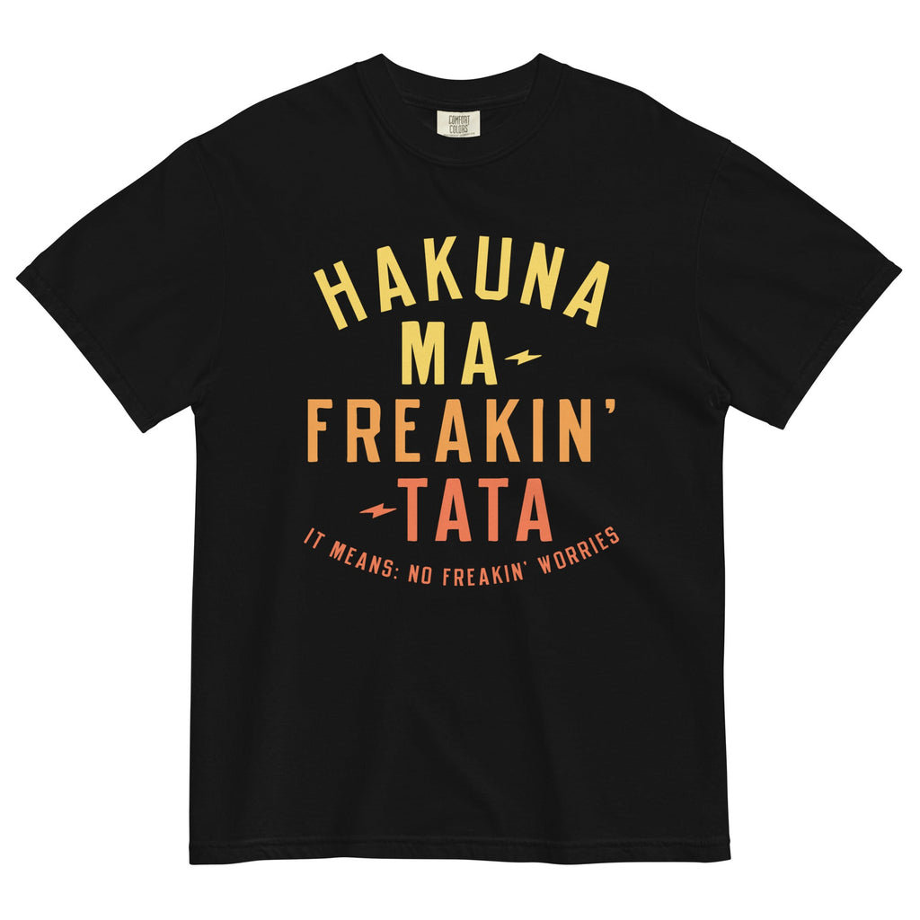 Hakuna Ma-Freakin-Tata Men's Relaxed Fit - Adult & Kids T-Shirts, Sweatshirts & Hoodies apparel design preview 1