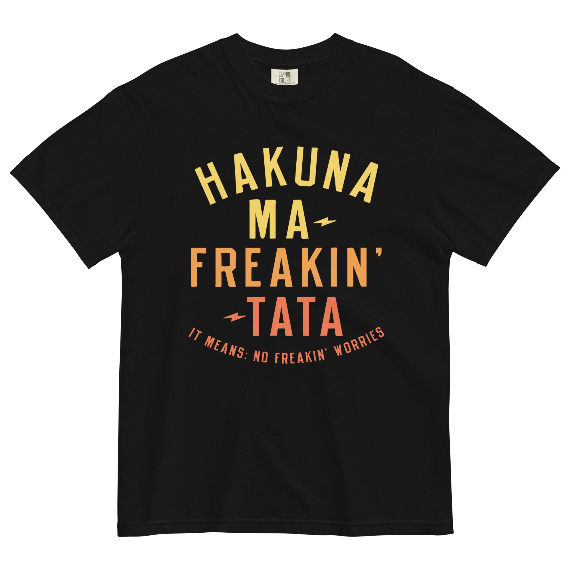 Hakuna Ma-Freakin-Tata Men's Relaxed Fit - Adult & Kids T-Shirts, Sweatshirts & Hoodies apparel design preview 1