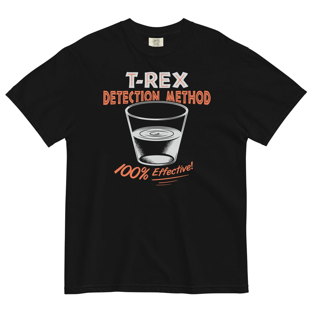 T-Rex Detection Method Men's Relaxed Fit - Adult & Kids T-Shirts, Sweatshirts & Hoodies apparel design preview 1