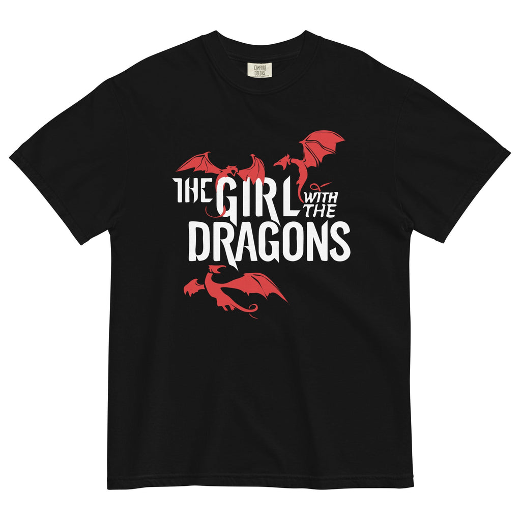 The Girl With Dragons Men's Relaxed Fit - Adult & Kids T-Shirts, Sweatshirts & Hoodies apparel design preview 1