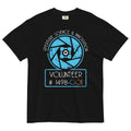 Aperture Science Volunteer Men's Relaxed Fit - Adult & Kids T-Shirts, Sweatshirts & Hoodies apparel design preview 1