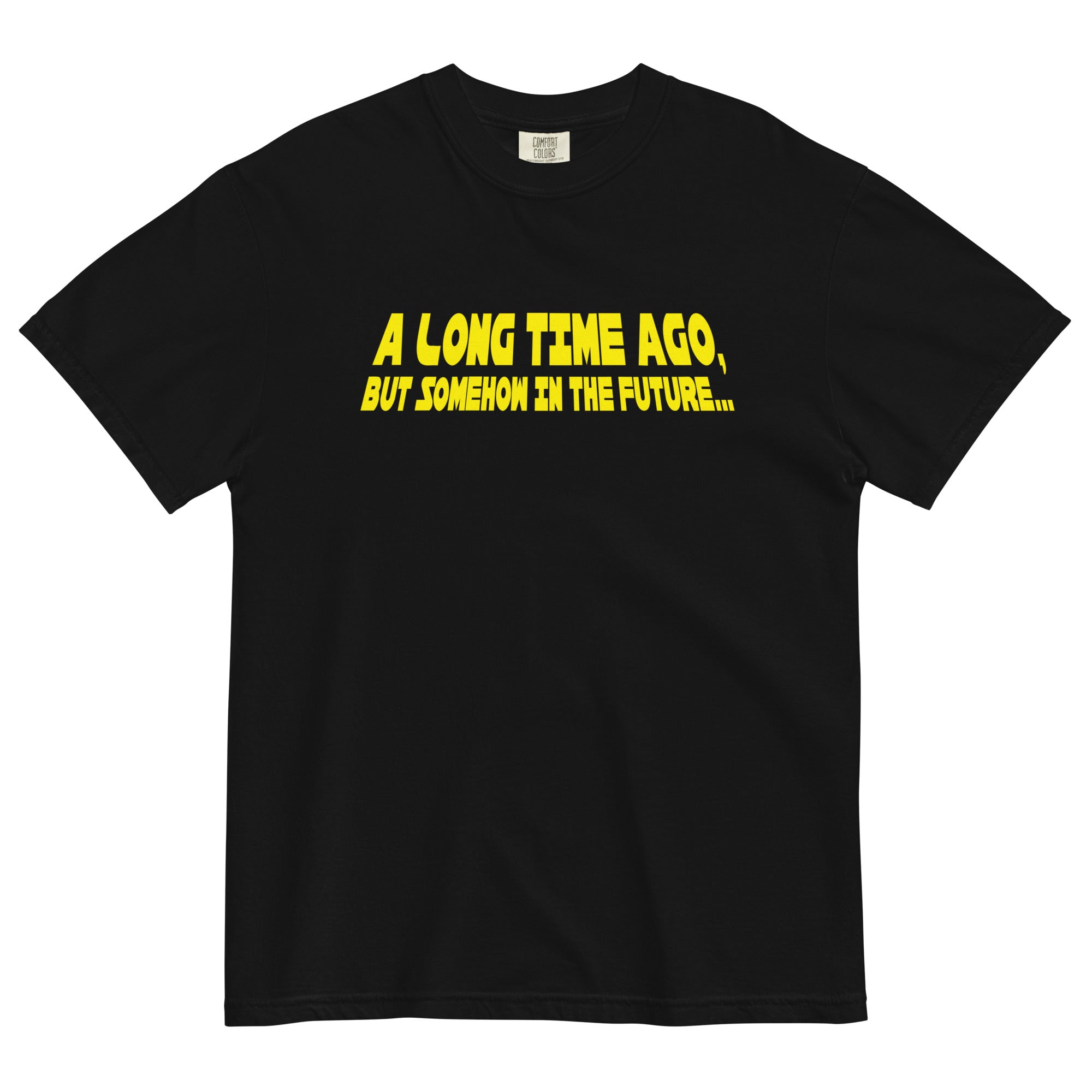 A Long Time Ago, But Somehow In The Future Men's - Adult & Kids T-Shirts, Sweatshirts & Hoodies apparel design preview 1