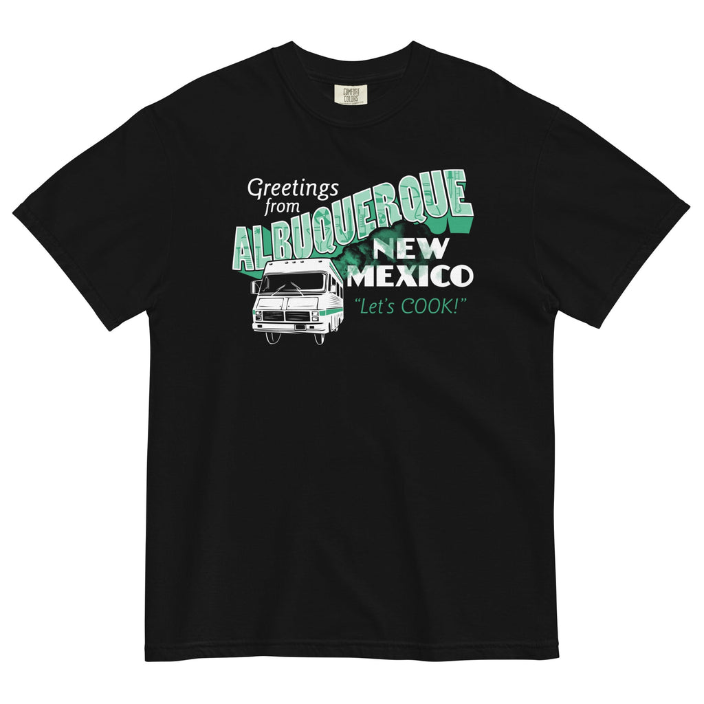 Greetings From Albuquerque Men's Relaxed Fit - Adult & Kids T-Shirts, Sweatshirts & Hoodies apparel design preview 1