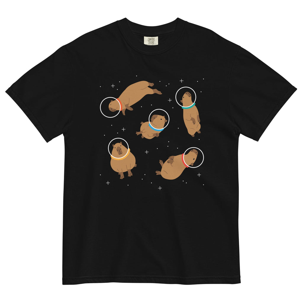 Capybaras In Space Men's Relaxed Fit - Adult & Kids T-Shirts, Sweatshirts & Hoodies apparel design preview 1