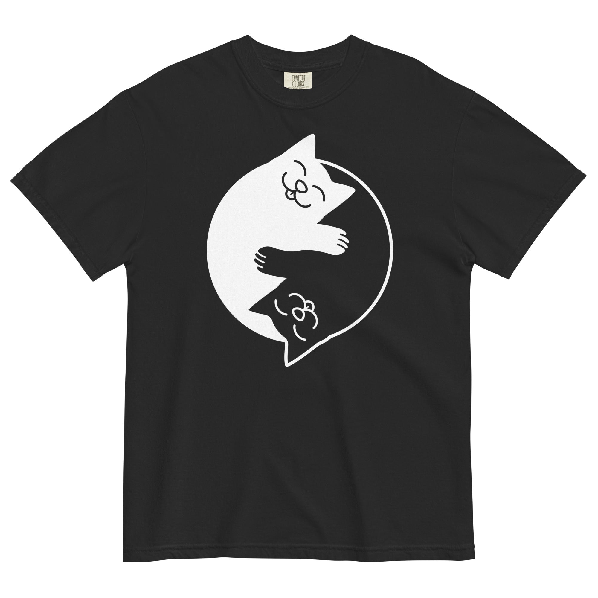 Yin Yang Cats Men's Relaxed Fit - Adult & Kids T-Shirts, Sweatshirts & Hoodies apparel design preview 1