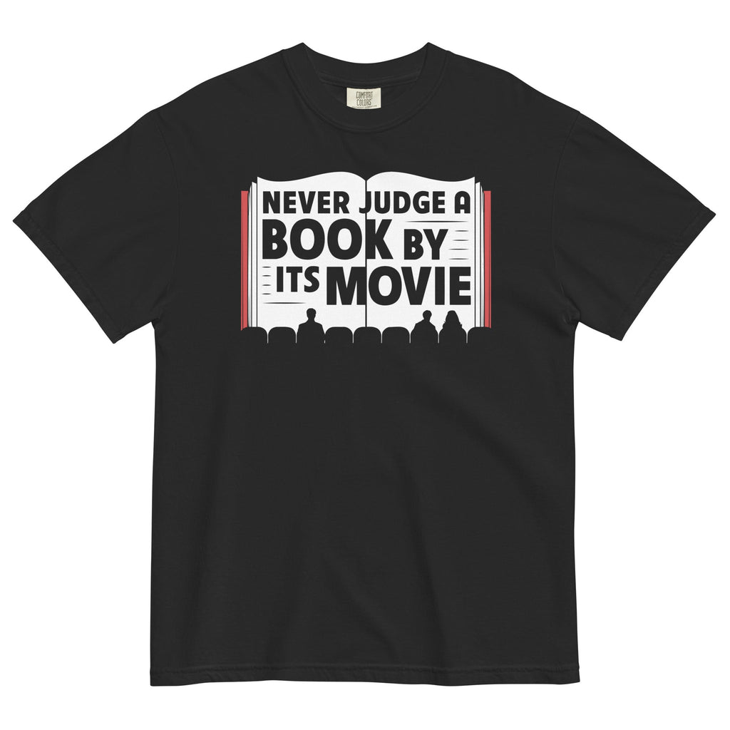 Never Judge A Book By Its Movie Men's Relaxed Fit - Adult & Kids T-Shirts, Sweatshirts & Hoodies apparel design preview 1