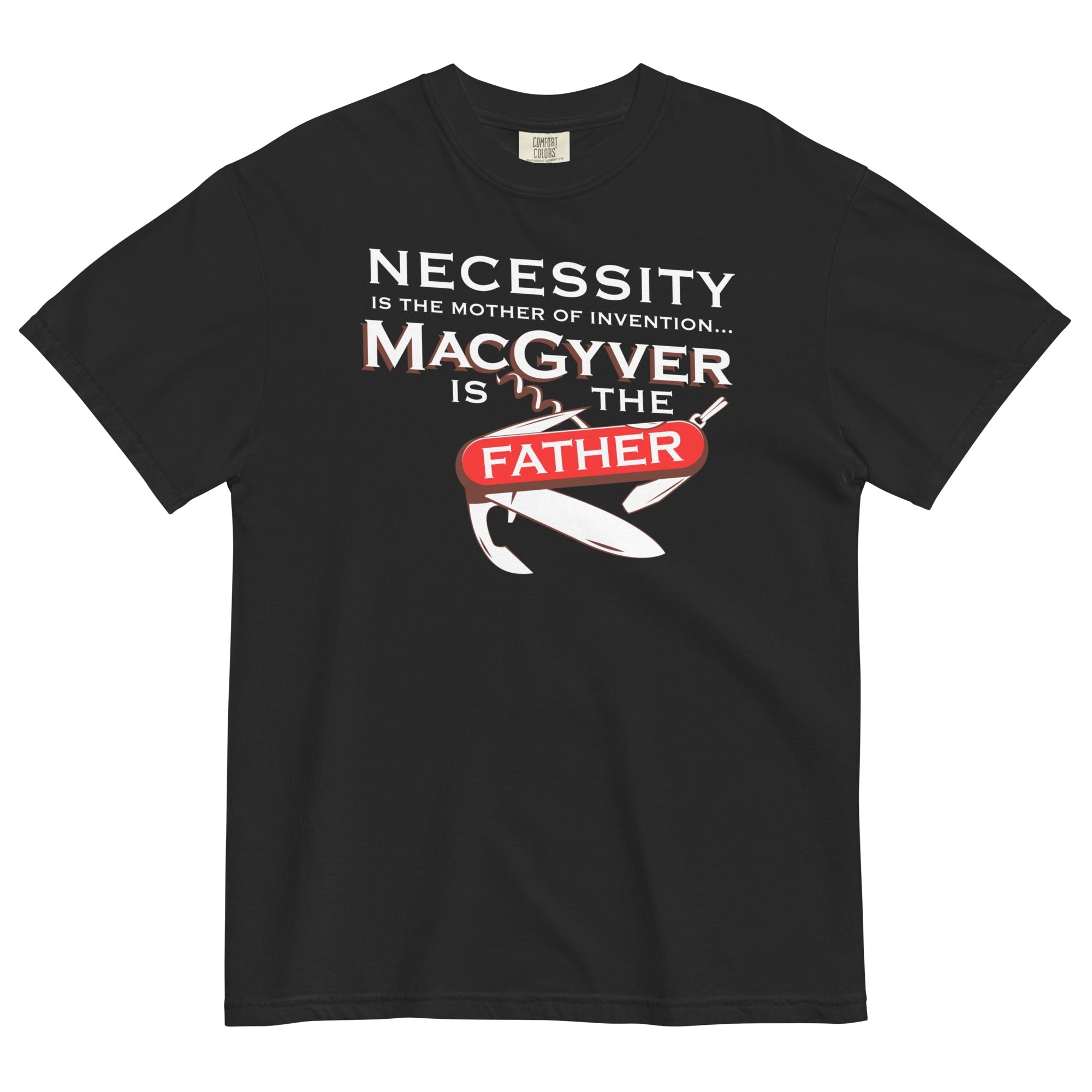 Necessity Is The Mother Men's Relaxed Fit - Adult & Kids T-Shirts, Sweatshirts & Hoodies apparel design preview 1