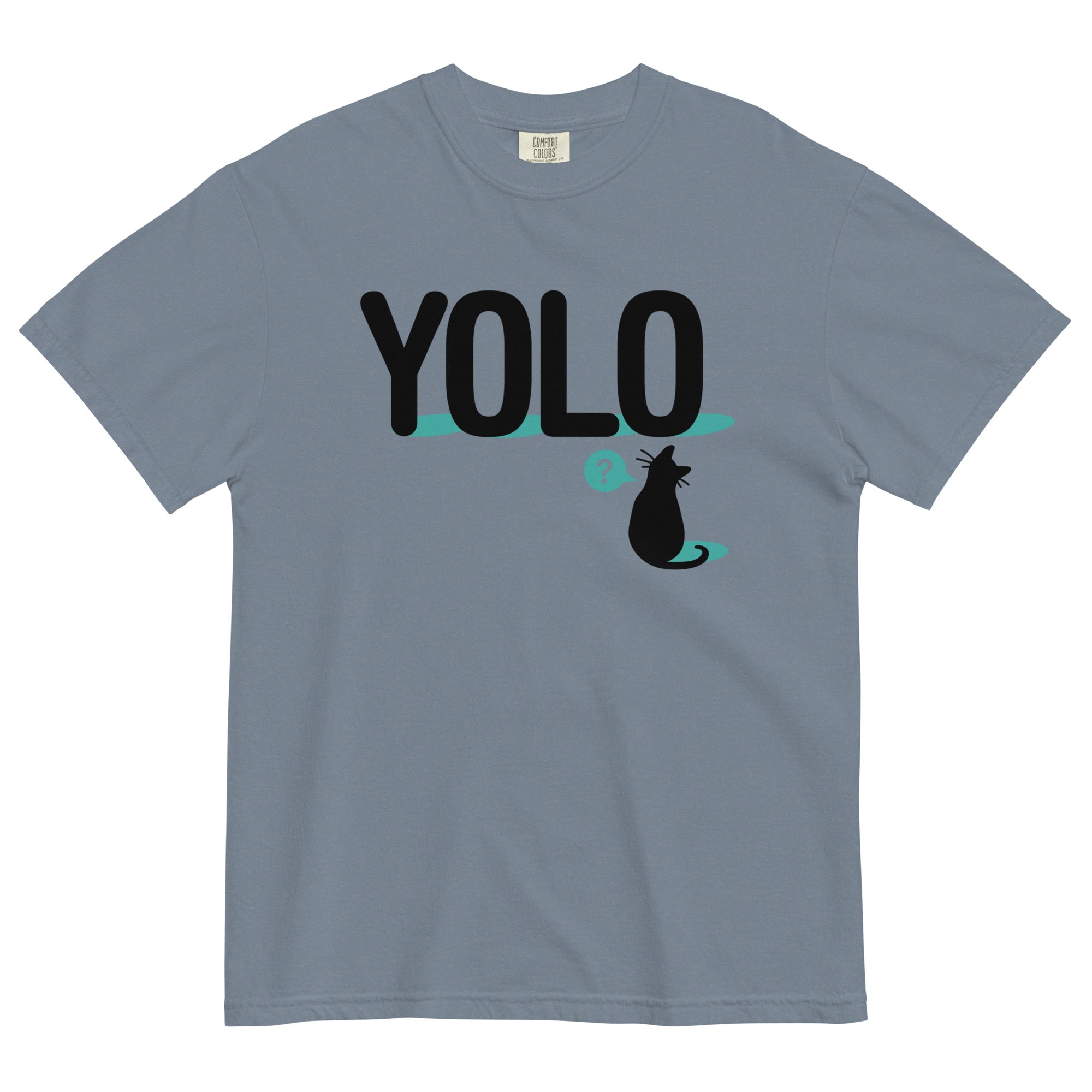 YOLO Cat Men's Relaxed Fit - Adult & Kids T-Shirts, Sweatshirts & Hoodies apparel design preview 1