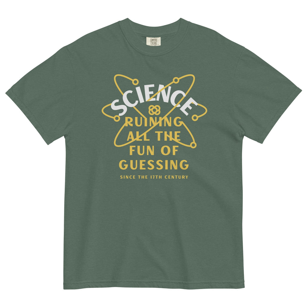 Science Ruining All The Fun Of Guessing Men's Relaxed - Adult & Kids T-Shirts, Sweatshirts & Hoodies apparel design preview 1