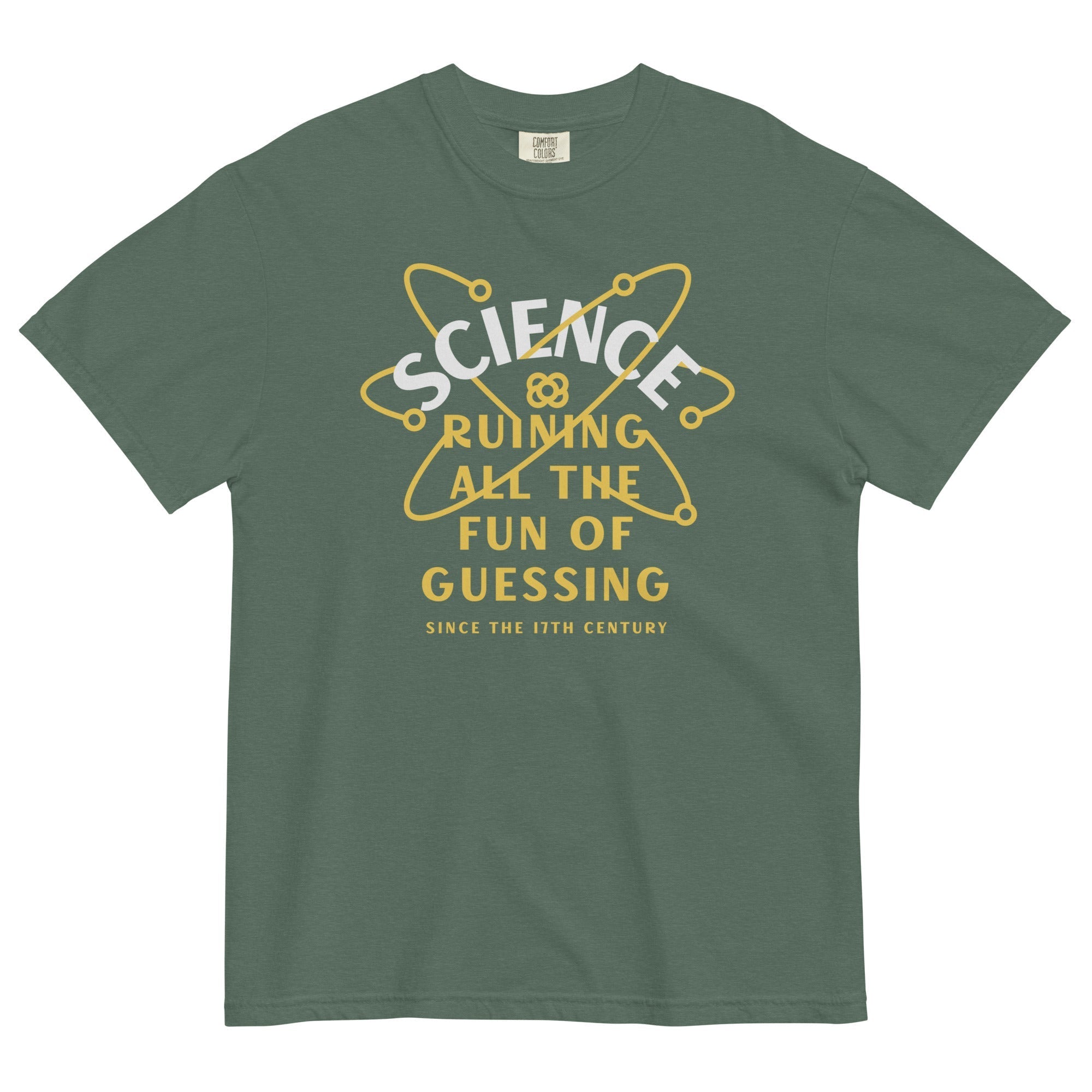 Science Ruining All The Fun Of Guessing Men's Relaxed - Adult & Kids T-Shirts, Sweatshirts & Hoodies apparel design preview 1