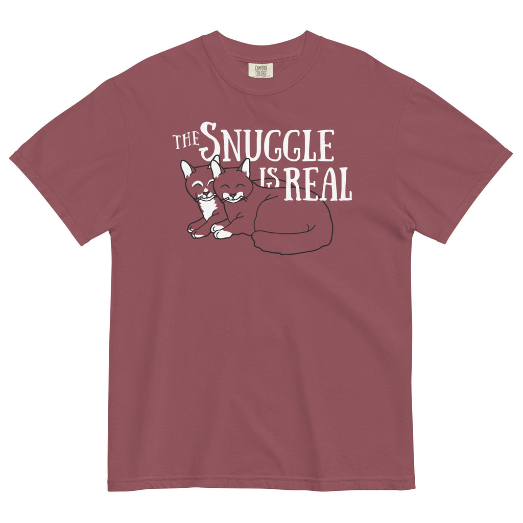 The Snuggle Is Real Men's Relaxed Fit - Adult & Kids T-Shirts, Sweatshirts & Hoodies apparel design preview 1