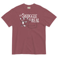 The Snuggle Is Real Men's Relaxed Fit - Adult & Kids T-Shirts, Sweatshirts & Hoodies apparel design preview 1