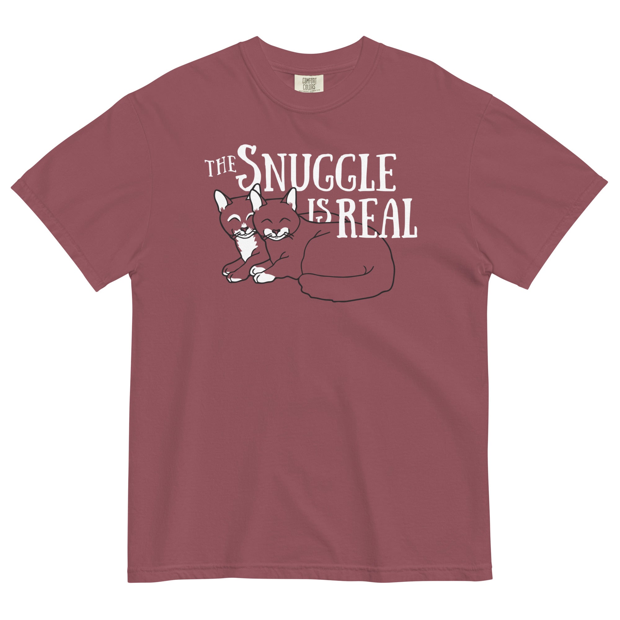 The Snuggle Is Real Men's Relaxed Fit - Adult & Kids T-Shirts, Sweatshirts & Hoodies apparel design preview 1