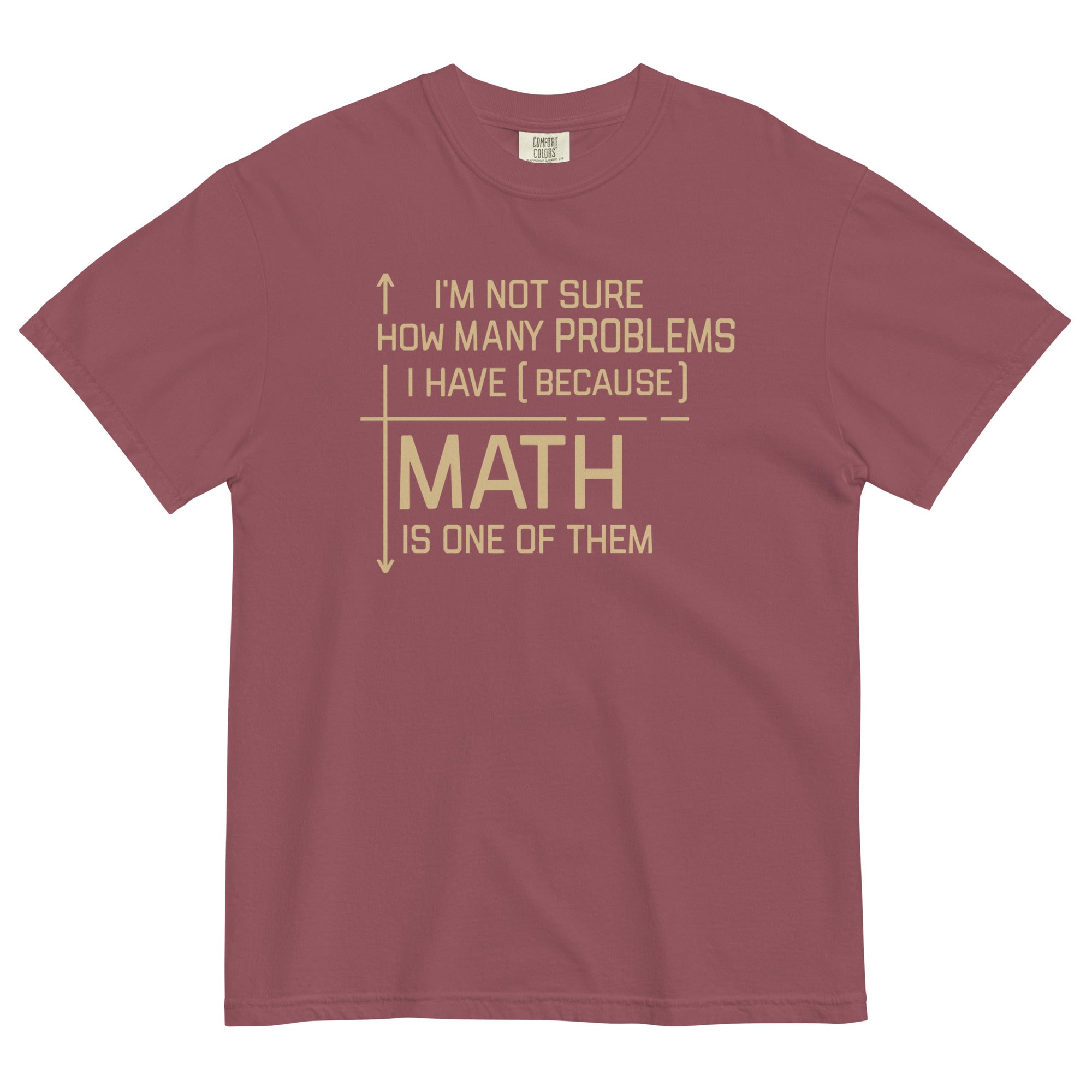 I'm Not Sure How Many Problems I Have Men's Relaxed - Adult & Kids T-Shirts, Sweatshirts & Hoodies apparel design preview 1