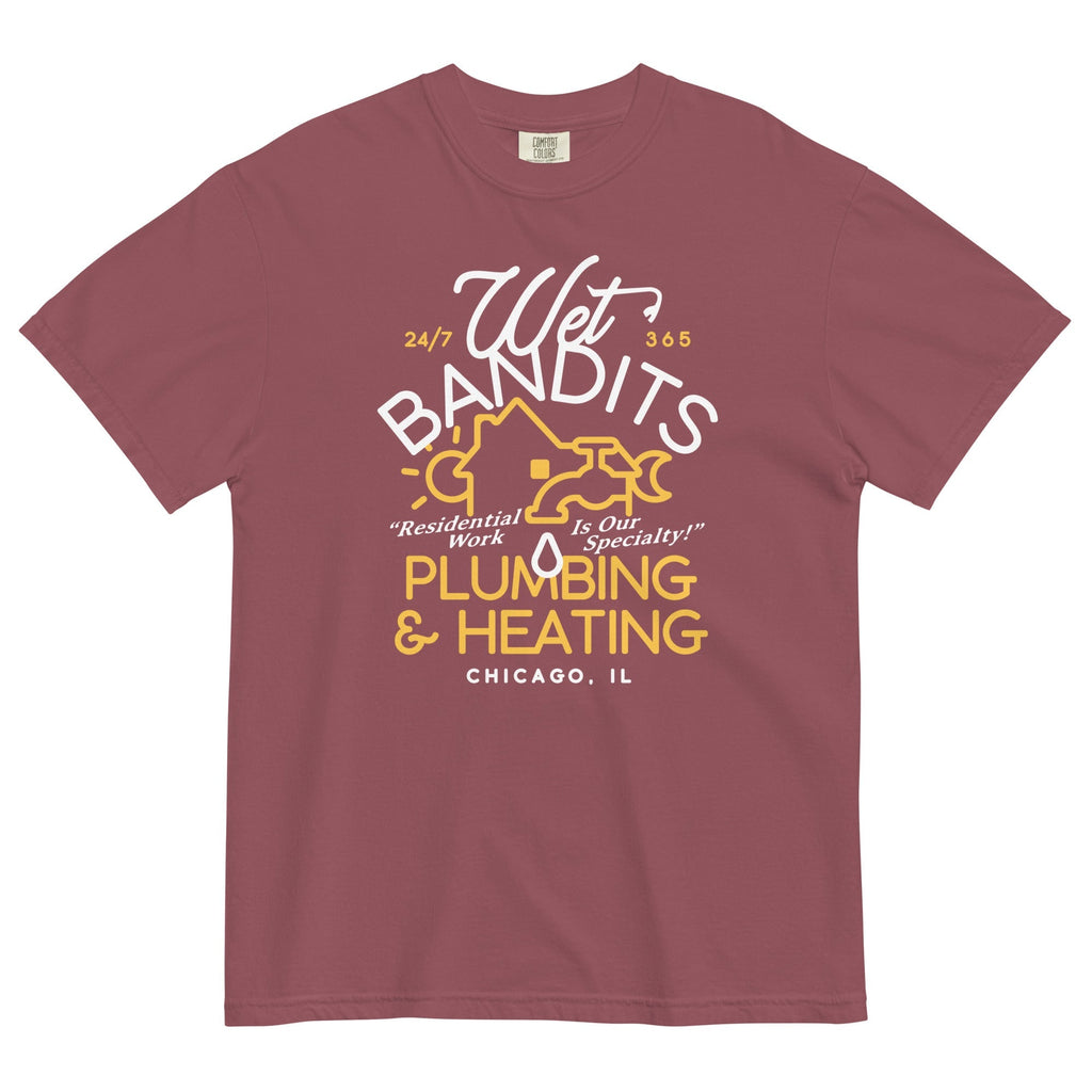 Wet Bandits Plumbing Heating Men's Relaxed Fit - Adult & Kids T-Shirts, Sweatshirts & Hoodies apparel design preview 1
