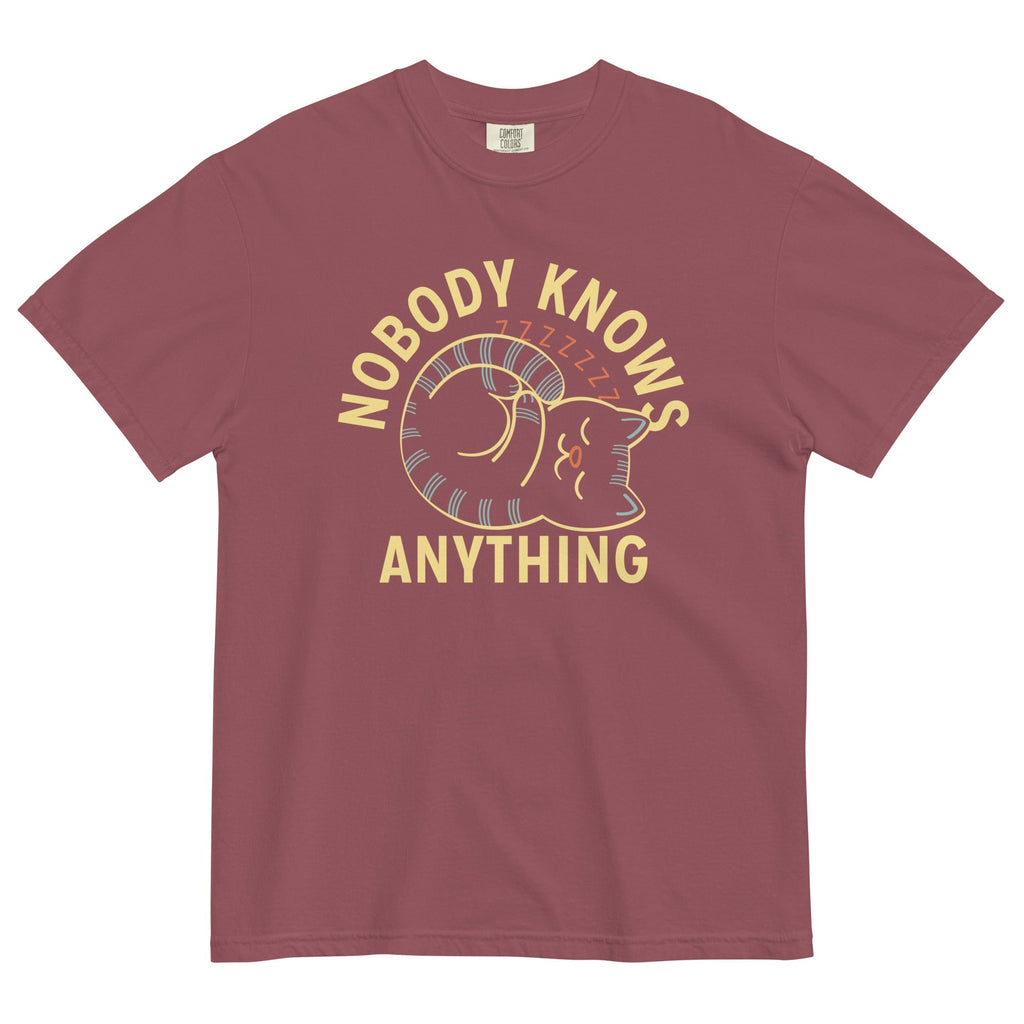 Nobody Knows Anything Men's Relaxed Fit - Adult & Kids T-Shirts, Sweatshirts & Hoodies apparel design preview 1