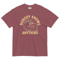 Nobody Knows Anything Men's Relaxed Fit - Adult & Kids T-Shirts, Sweatshirts & Hoodies apparel design preview 1