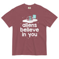 Aliens Believe In You Men's Relaxed Fit - Adult & Kids T-Shirts, Sweatshirts & Hoodies apparel design preview 1