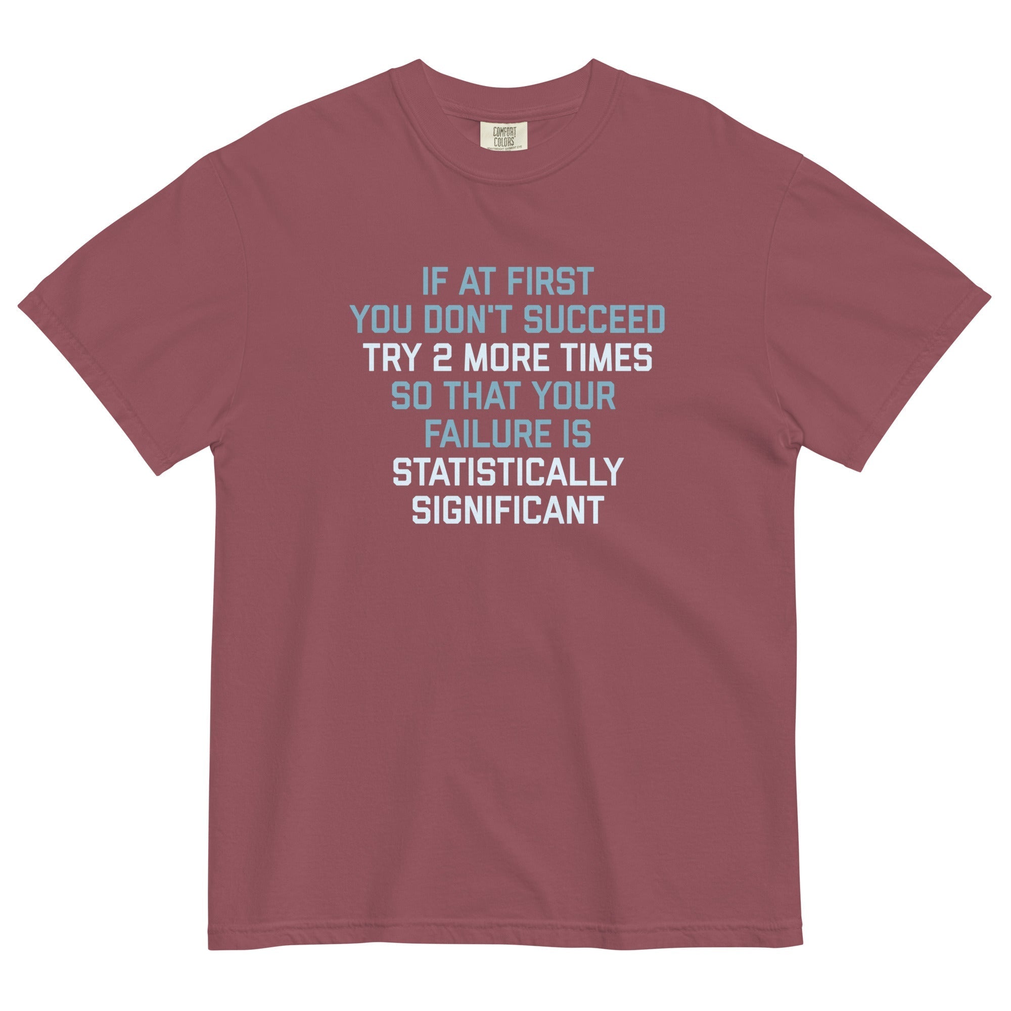 Try 2 More Times So That Your Failure Is - Adult & Kids T-Shirts, Sweatshirts & Hoodies apparel design preview 1