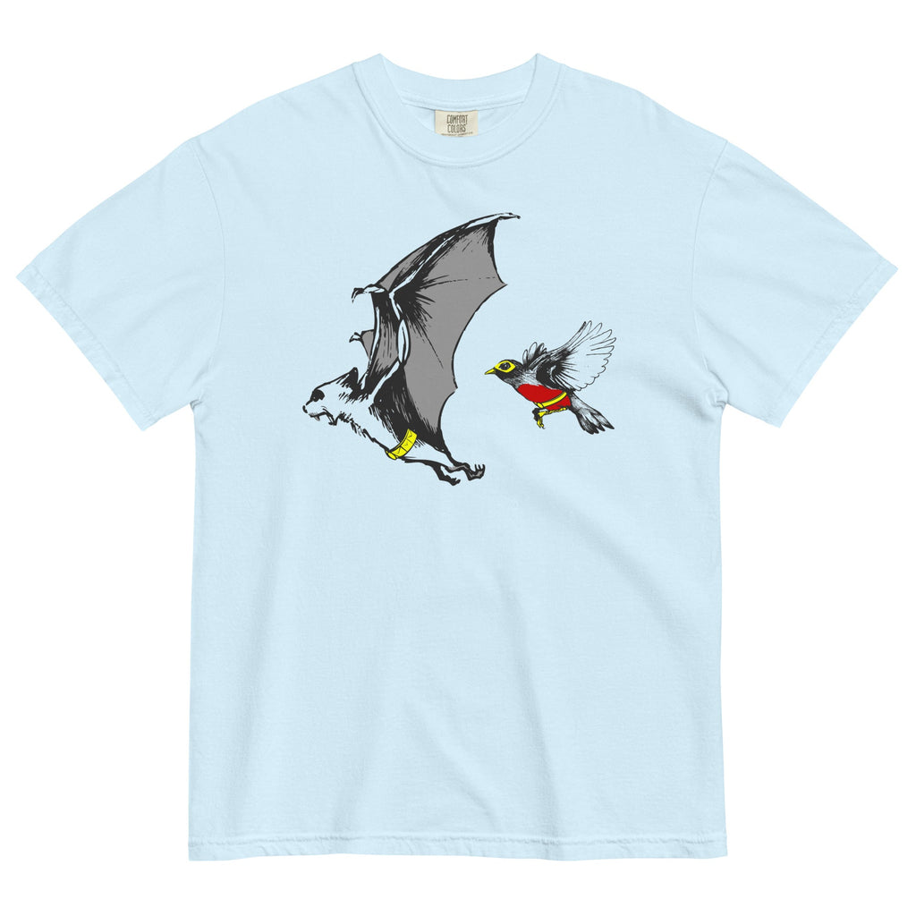 Bat and Robin Men's Relaxed Fit - Adult & Kids T-Shirts, Sweatshirts & Hoodies apparel design preview 1