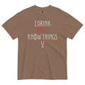 I Drink And Know Things Men's Relaxed Fit - Adult & Kids T-Shirts, Sweatshirts & Hoodies apparel design preview 1