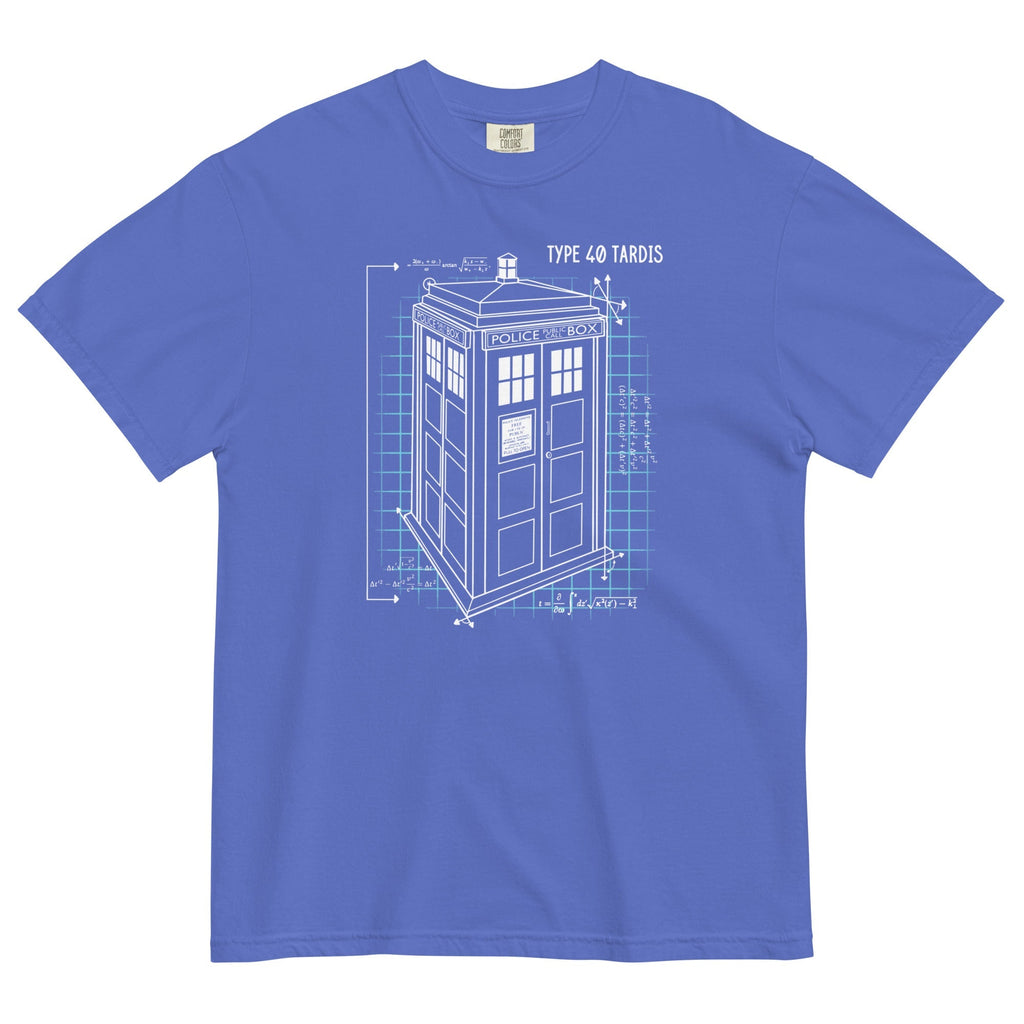 Type 40 Tardis Men's Relaxed Fit - Adult & Kids T-Shirts, Sweatshirts & Hoodies apparel design preview 1
