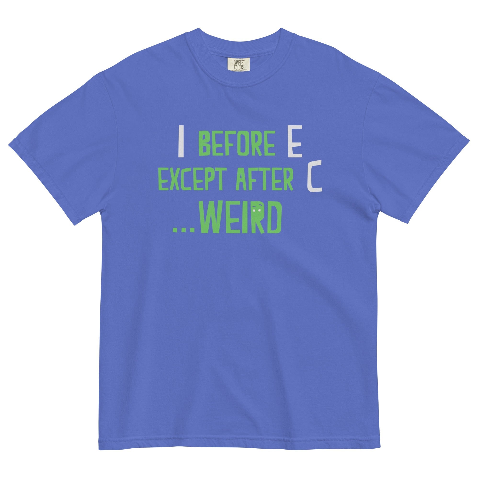 I Before E Except After C Men's Relaxed Fit - Adult & Kids T-Shirts, Sweatshirts & Hoodies apparel design preview 1