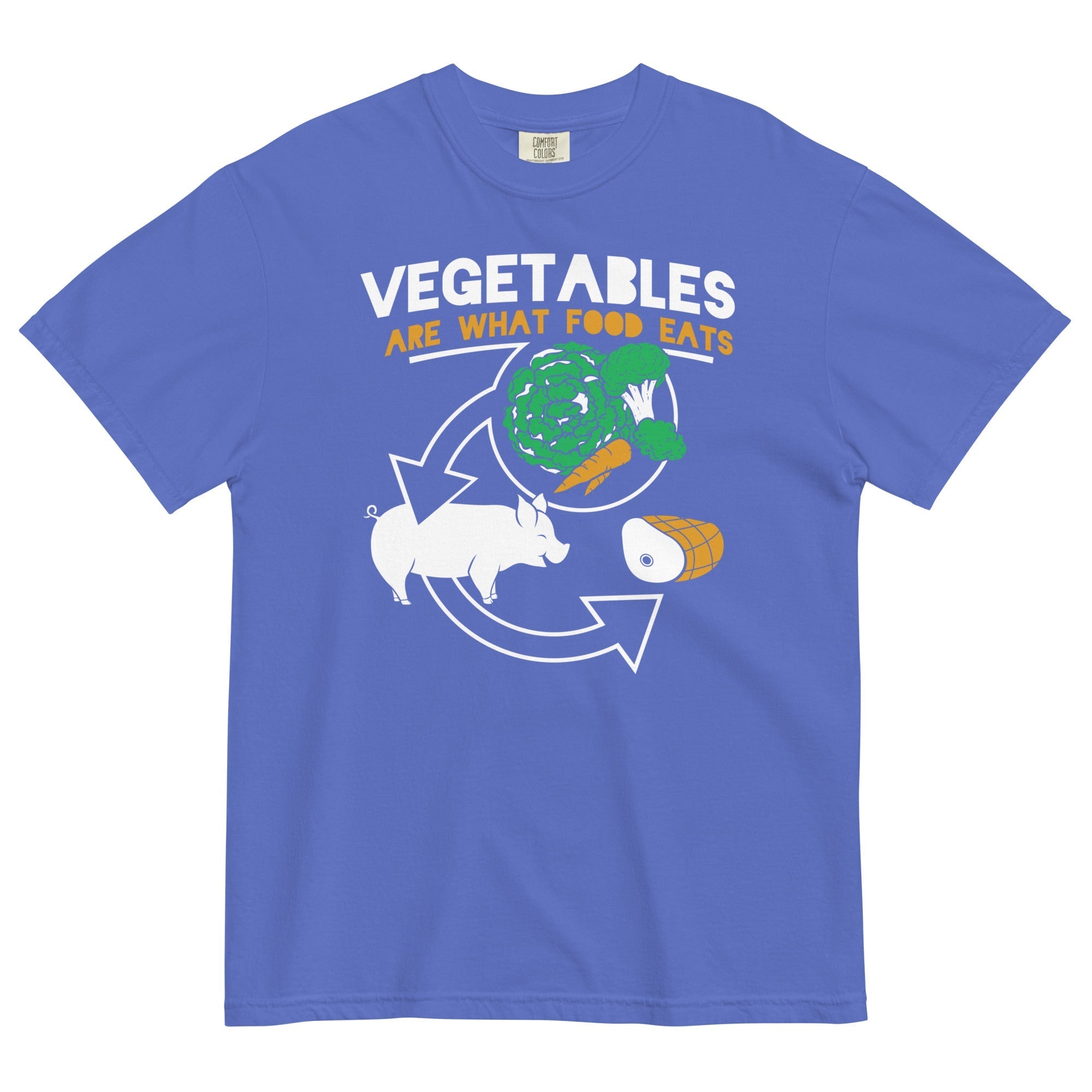 Vegetables Are What Food Eats Men's Relaxed Fit - Adult & Kids T-Shirts, Sweatshirts & Hoodies apparel design preview 1