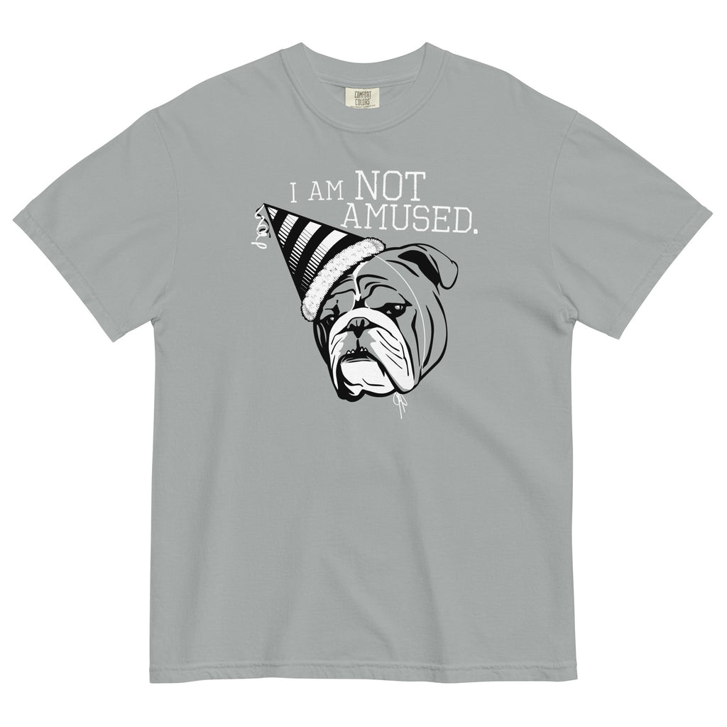 I Am Not Amused Men's Relaxed Fit - Adult & Kids T-Shirts, Sweatshirts & Hoodies apparel design preview 1