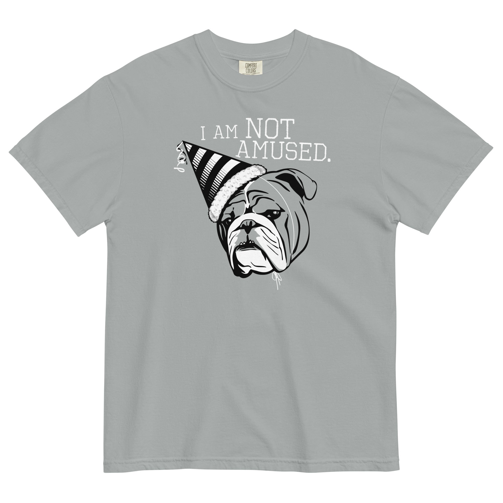 I Am Not Amused Men's Relaxed Fit - Adult & Kids T-Shirts, Sweatshirts & Hoodies apparel design preview 1