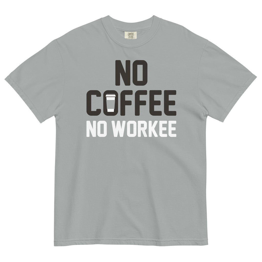 No Coffee Workee Men's Relaxed Fit - Adult & Kids T-Shirts, Sweatshirts & Hoodies apparel design preview 1