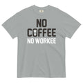 No Coffee Workee Men's Relaxed Fit - Adult & Kids T-Shirts, Sweatshirts & Hoodies apparel design preview 1
