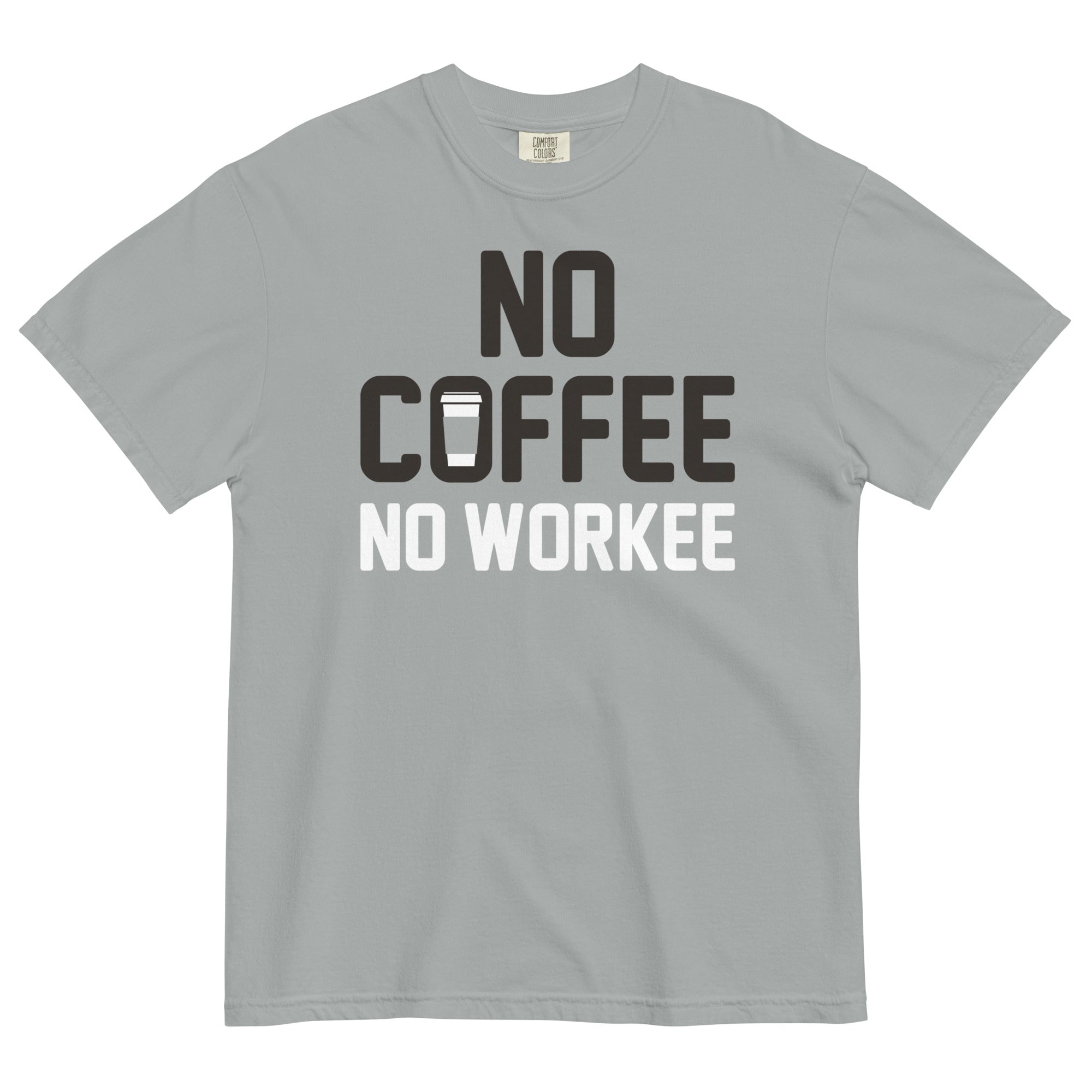 No Coffee Workee Men's Relaxed Fit - Adult & Kids T-Shirts, Sweatshirts & Hoodies apparel design preview 1