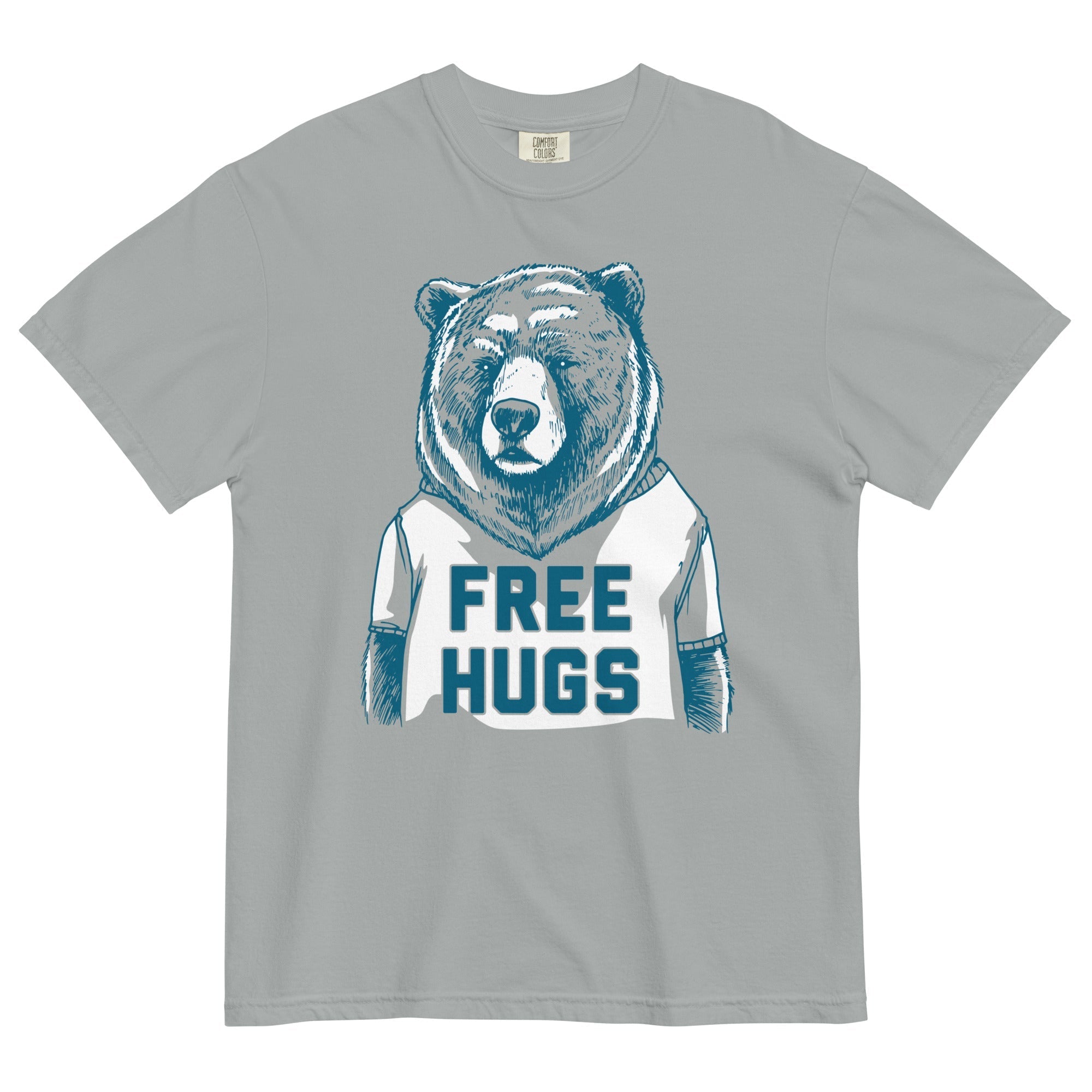 Free Hugs Bear Men's Relaxed Fit - Adult & Kids T-Shirts, Sweatshirts & Hoodies apparel design preview 1